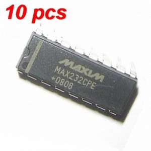   MAX232CPE MAX232 DIP16 RS232 DRIVER RECEIVER TTL IC