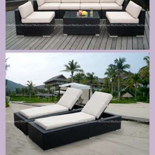 Outdoor Patio Wicker Furniture 16pc Couch & Dining Set  