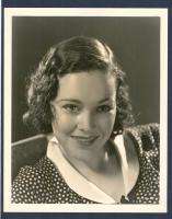 1932 MAUREEN OSULLIVAN CLOSE UP   DOUBLEWEIGHT N. MINT  