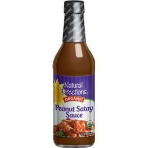 Natural Directions Organic Peanut Satay Sauce   12 Pack  