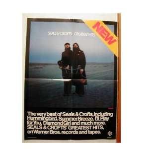  Seals & Crofts Poster Old Greatest Hits And Everything 