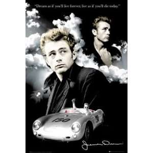   James Dean Collage Sexy Pin up Poster 24 x 36 inches