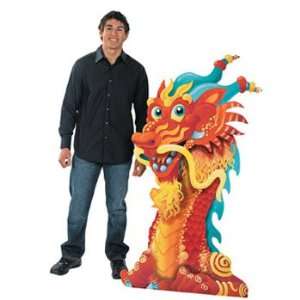  Dragon Head Stand Up   Party Decorations & Stand Ups 