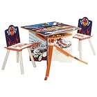   Cars Track Table Chair Set, Includes 2 cars, Kids Toy Race Track Play