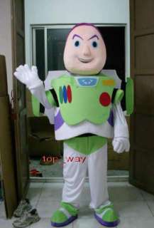 adult size toy story 3 Buzz Lightyear Costume Mascot Fancy Dress 