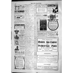  1905 Advertisement Williams Shaving Stick Mathot Gas 