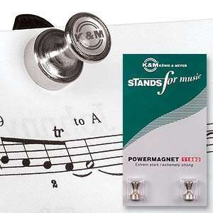   Super Power Magnets for Sheet Music Stands Musical Instruments