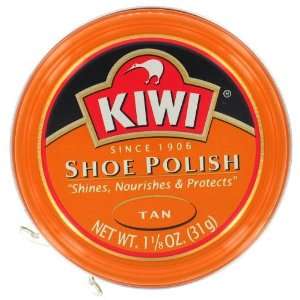  Kiwi 1 1/8 Oz Tan Shoe Polish   101 012 