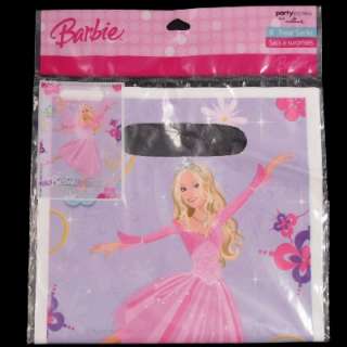 BARBIE Ballerina Doll Birthday Party Treat Bag Favors  