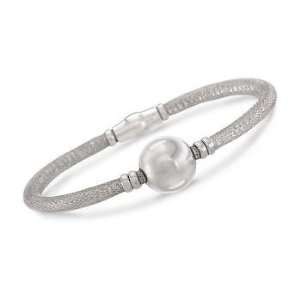  Italian Sterling Silver Mesh Bracelet Jewelry