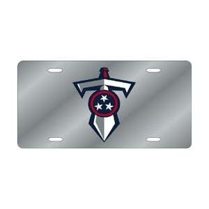  Tennessee Titans Laser Cut Silver Shield & Sword License 