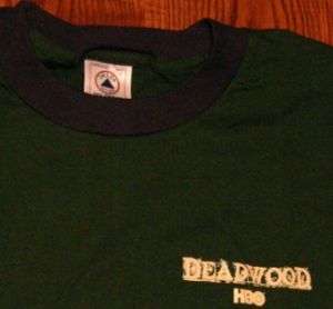 Deadwood HBO Western TV Show T Shirt L  