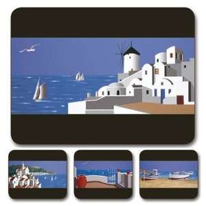  Indigo Skies   Set of 4 Placemats