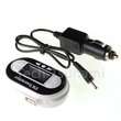   4g led fm transmitter car adapter new generic universal all channel fm