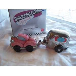   Diner Collection Car & Trailer Salt & Pepper Set
