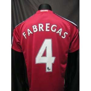   Fabregas Arsenal 09/10 Home Soccer Jersey Size Large 