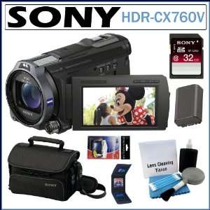  Sony HDR CX760V 96GB Flash Memory HD Handycam Camcorder 