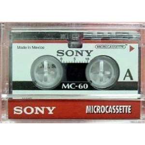  Sony 60 Minute Micro Cassette   MC60BMA Electronics