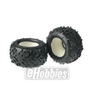  Front/Rear Tires w/Foam, Mini Smasher (2) Mini T  