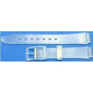 New Watch Band 12mm Transparent Rubber Fits to Casio, Timex and Iron 