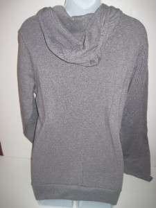 New Roxy Out Sold Pullover gray Fleece Hoodie sweatshirt XL  