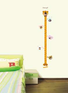 Height Measure Wall Stickers Removable Vinyl Decals  