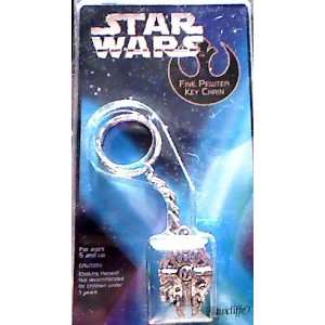  Star Wars Millennium Falcon Fine Pewter Key Chain Office 