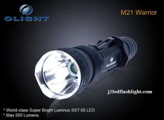 Olight M21 Warrior (Luminus SST 50 )LED Flashlight