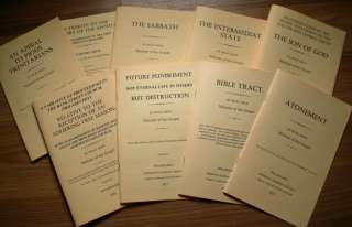 Watchtower Henry Grew Charles Taze Russell Booklets Rep  