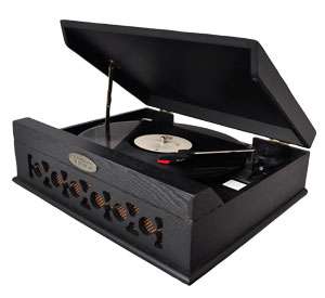   Phonograph/Turntable with USB To PC Connection (Black) Electronics