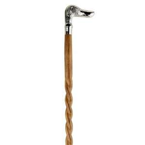  On Sale  Animal Menagerie Chrome Plated Walking Stick 