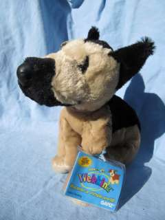   NWT Sealed Code Webkinz German Shepherd Plush Dog Stuffed Animal Toy