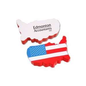  USA Shaped Stress Ball   150 with your logo Everything 