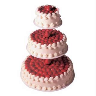 Wilton 3 TIER FLOATING CAKE CUPCAKE STAND Wedding Party  