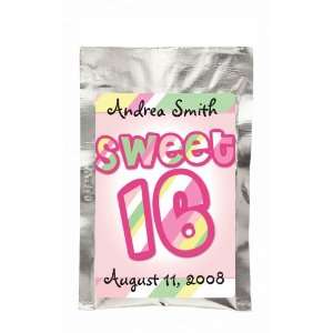 Wedding Favors Candy Stripe Design Sweet Sixteen Personalized French 