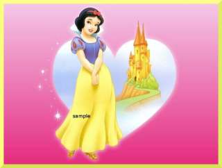 Snow White edible cake image topper  1/4 sheet  