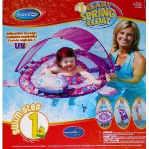  Baby Spring Float with Canopy (Purple) 