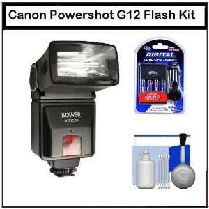 For Canon Powershot G12 Digital Camera Inclueds TTL Bounce Zoom Swivel 