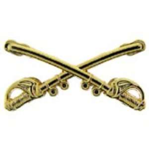   Army Cavalry Crossed Swords Pin 1 1/8 Arts, Crafts & Sewing