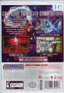   Thunder (Wii, 2011) from SEGA, Marvel Video Game 010086650457  