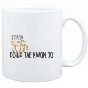 Mug White  Real guys love doing Tae Kwon Do  Sports  