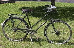 Vintage Ladies Raleigh Bike Bicycle 3 Speed Sturmey Archer Brooks 