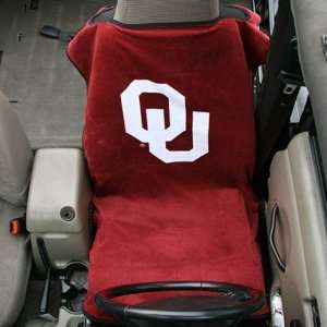  Oklahoma Sooners Crimson Car Seat Towel Cover