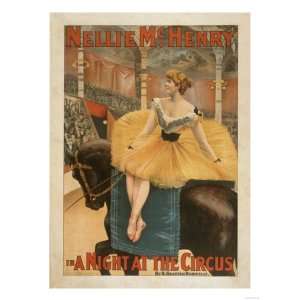  A Night at the Circus Theatrical Play Poster Giclee Poster 