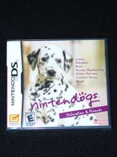 Nintendogs Dalmatian & Friends NON ORANGE DS DSi XL NEW  