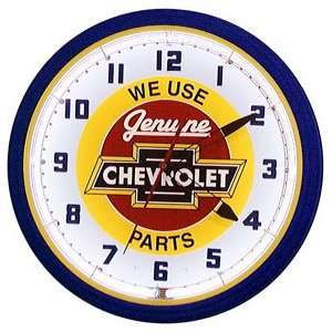  20 Chevy Genuine Parts Neon Clock