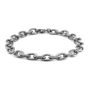  Titanium Large Rolo Bracelet Jewelry