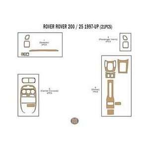 Rover Rover 200 Dash Trim Kit 97 up   21 pieces   Black Carbon Fiber 