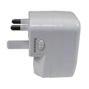   Universal World Travel Portable Plug Adapter Converter with USB power