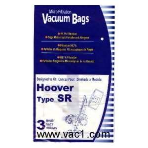 Hoover SR Vacuum Bags for Duros / Canisters #401010SR  Generic   3 